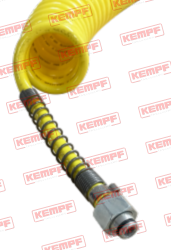 Preview: 150298 Kempf Wendelflex "EXTREM" M18x1,5 gelb, l= 3.500 mm